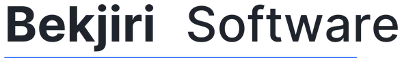 Bekjiri Software